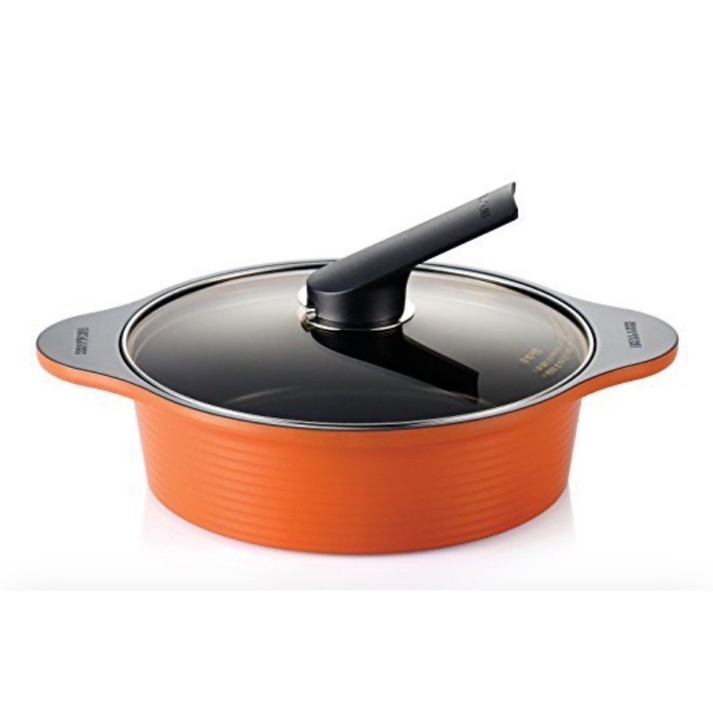 Happycall Orange Alumite Ceramic‎ Pot Kitchen 3 Qt Aerospace Tech Maximalist